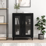 Sideboard Black 69.5x34x90 cm Engineered Wood 833048