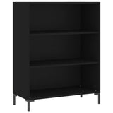 Highboard Black 69.5x34x180 cm Engineered Wood 3198722