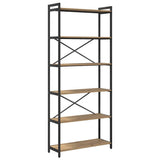 Bookshelf Artisan Oak 80 x 30 x 189.5 cm Engineered Wood 868412
