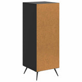 Sideboard Black 33 x 34.5 x 90 cm Engineered Wood 895516