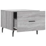 Coffee Tables 2 pcs Grey Sonoma 50x50x40 cm Engineered Wood 829441