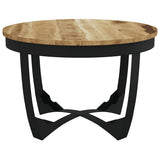 Coffee Table Solid Rough Mango Wood 60x40 cm 244673