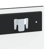 Wall-Mounted Headboard UTRECHT Black Engineered Wood 897846