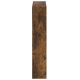 Wall-Mounted Shoe Cabinet ZWOLLE 71 x 17 x 86 cm Smoked Oak 896420