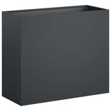 Garden Planter 2 pcs Anthracite 50 x 20 x 40 cm 8005447