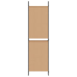 6-Panel Room Divider Beige 300 x 180 cm Fabric 42039218