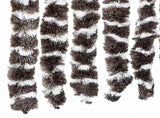 325453 Insect Curtain Brown and White 100x220 cm Chenille