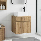 Wall-mounted Sink Vanity Artisan Oak 49 x 41 x 63 cm 890571