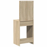 Dressing Table Sonoma Oak 50 x 41 x 135 cm Engineered Wood 865039