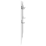 Wall-Mounted Coat Rack White 96 x 1.5 x 90 cm Engineered wood 874531