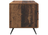 TV Cabinet Old Wood 102 x 34.5 x 50 cm Engineered Wood 895623