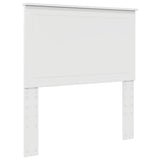 Headboard with Headboard Gloss White 90 cm Engineered wood 887807