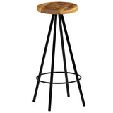 Bar Chairs 2 pcs Solid Mango Wood 246238