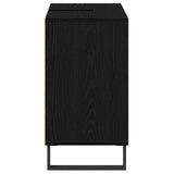 Bathroom Cabinet Black 80 x 33 x 60 cm Engineered Wood 873900