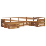Outdoor Sofa Set 6 pcs Natural 3373744
