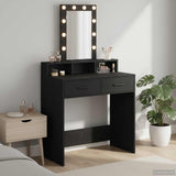 Dressing Table Black 79 x 41 x 140 cm Engineered Wood 865164