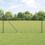 Welded Wire Fence with Spikes 25 x 1.4 m 3351199