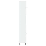 Bathroom Cabinet with Open Shelf BREDA White 30 x 31 x 190 cm 897475