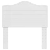 Headboard Gloss White Engineered wood 888038