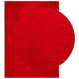 Rug HUARTE Short Pile Soft and Washable Red 200x280 cm 375176