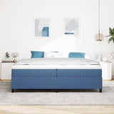 Platform Bed Frame Blue 200 x 200 cm Fabric 3337430