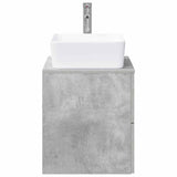 Bathroom Furniture Set Concrete Grey Engineered Wood 3404393