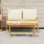 Coffee Table Brown Solid Acacia wood 4106453