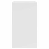 Desk with Drawer White 77.5 x 43 x 79 cm Engineered Wood 869514