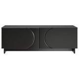 Coffee Table Black 102 x 50.5 x 35 cm Engineered Wood 8011451