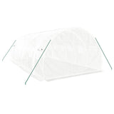 Greenhouse with Steel Frame White 18 m² 6x3x2 m 3188051