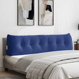 Back Pillow Police Blue 180 x 24 x 50 cm Velvet 42014585