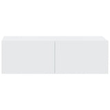 4 Piece TV Cabinet Set White Engineered Wood 3114606