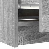 TV Cabinet Grey Sonoma 60x35x54 cm Engineered Wood 861783