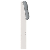 Upholstered Headboard Light Grey 90 cm Solid Pine Wood 879198