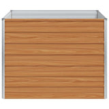 Garden Raised Bed Light Brown 100 x 100 x 77 cm 42017323