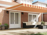 Retractable Awning Retractable Yellow and Orange 500 x 350 cm 3331485