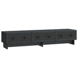 TV Cabinet with Drawer Black 147 x 34.5 x 30 cm Engineered Wood 894016