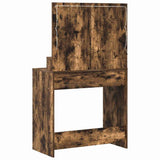 Dressing Table Smoked Oak 79 x 41 x 135 cm Engineered Wood 865086