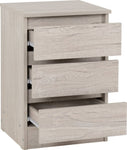 ZNTS Malvern 3 Door Wardrobe Bedroom Set 100-108-074