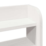 Bed Frame with Headboard without Mattress White 135x190 cm Double 3306818