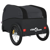 Bike Trailer Black 30 kg Iron 94143