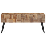 Bench 110x35x45 cm Solid Reclaimed Teak 358523