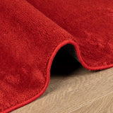 Rug OVIEDO Short Pile Red 140x200 cm 375623