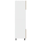 Microwave Cabinet Lyon Artisan Oak 60x57x207 cm Engineered Wood 856129