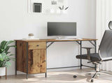 Computer Desk Old Wood 131 x 48 x 75 cm Engineered Wood 882832