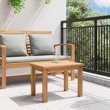 Coffee Table Brown 50 x 35 x 36 cm Solid Teak Wood 42002301