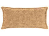 Cushion Cover 6 pcs HOUTEN Taupe 50 x 75 cm Faux Rabbit Fur 919990