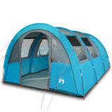Camping Tent Tunnel 4-Person Blue Waterproof 94401