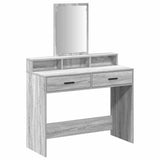 Dressing Table Grey Sonoma 100 x 41 x 140 cm Engineered Wood 865150