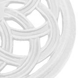 Umbrella Base White 44x44x31 cm Cast Iron 317757
